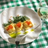 Фотография рецепта Равиоли с копченым лососем и обезжиренным творогом автор Елена Гнедовская