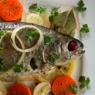 Фотография рецепта Рыба приготовленная в винном наваре автор Masha Potashova