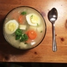 Фотография рецепта Рыбный суп с сыром и яйцами автор Alesya Shcherbina