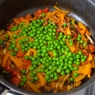 Фотография рецепта Рисовая лапша с овощами и соусом терияки автор Елена Гаврилина