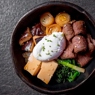 Фотография рецепта Рисовый боул с тофу и мраморной говядиной автор Еда