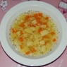 Фотография рецепта Рисовый суп с картофелем помидором и чесноком автор Виктория Шер