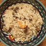 Фотография рецепта Ризотто с грибами креветками и шпинатом автор Mary Kolomiychenko