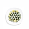 Фотография рецепта Роллы из цукини с сыром из домашнего йогурта автор Еда