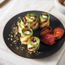 Фотография рецепта Роллы из цукини с рикоттой и кедровым орехом автор Daria Kay Flavors