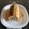 Фотография рецепта Рулет с ореховой начинкой корицей и медовым сиропом автор Ираида Корягина