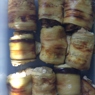Фотография рецепта Рулеты из баклажанов с сыром и грецкими орехами автор Татьяна
