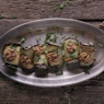 Фотография рецепта Рулетики из баклажанов с орехами автор FOODTV