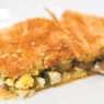 Фотография рецепта Рыбный пирог с шампиньонами и пореем автор Еда