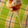 Фотография рецепта Салат из абрикосов черешни и смородины со сгущенным молоком автор Masha Potashova