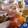 Фотография рецепта Салат из апельсина авокадо цитрона и лукапорея автор SiciliaWays