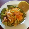 Фотография рецепта Салат из авокадо и креветок автор Настя Сава