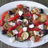 Фотография рецепта Салат из кабачков томатов мяты и моцареллы автор Olga Shoo