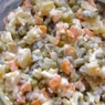 Фотография рецепта Салат из кальмаров с картофелем и морковью автор Анна Бойченко