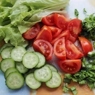 Фотография рецепта Салат из курицы и свежих овощей автор Елена Липей