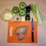 Фотография рецепта Салат из куриного филе с сельдереем и яблоками автор Дарья Си