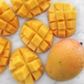 Фотография рецепта Салат из манго и яблок автор Ксения Леонова