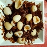 Фотография рецепта Салат из маринованной свинины с картофелем и горьким шоколадом автор Влад Гунявий