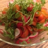 Фотография рецепта Салат из помидоров черри с редисом и проростками гороха автор Иван Соколов