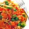Фотография рецепта Салат из рисовой лапши с овощами и зеленью автор Masha Potashova