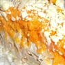 Фотография рецепта Салат Мимоза с сыром и яблоками автор Кристина