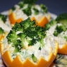 Фотография рецепта Салат с брокколи и апельсинами автор Алена