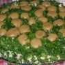 Фотография рецепта Салат с грибами и сыром Полянка автор Anita Ggdf