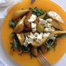 Фотография рецепта Салат с грушей рукколой и сыром автор Olga Z
