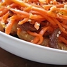 Фотография рецепта Салат с картофелем копченым мясом и морковью покорейски автор Александр Владимирович
