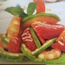 Фотография рецепта Салат с креветками авокадо и грейпфрутом автор Юля Эффектная