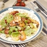 Фотография рецепта Салат с креветками и авокадо в мультиварке автор Redmondreceipts Рецепты