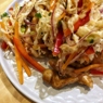 Фотография рецепта Салат с курицей в азиатском стиле автор anya trt