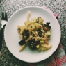 Фотография рецепта Салат с макаронами сельдереем и грибами автор Дина Булатова