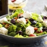 Фотография рецепта Салат с оливками и сыром автор Марина Романча