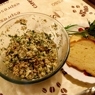 Фотография рецепта Салат с печенью трески автор Мария Овчарова