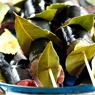 Фотография рецепта Филе трески на лавровых шпажках с салатом из трав автор Anita Ggdf