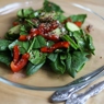 Фотография рецепта Салат со шпинатом и овощами автор Евгения Тяпнина