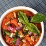 Фотография рецепта Сальса из феты и вяленых томатов автор Masha Potashova
