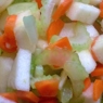 Фотография рецепта Сельдереевый салат с яблоком морковью и мятой автор Anna A
