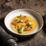 Фотография рецепта Севиче из лосося с соусом шисо и кумкватом автор Еда