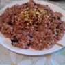 Фотография рецепта Шафрановый рис с фисташками Митха кесари бхат автор Nikita Melnikov