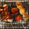 Фотография рецепта Шашлычки из курицы креветок и овощей автор Еда