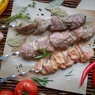Фотография рецепта Шашлык из говядины в маринаде с киви автор Андрей Мраморнов