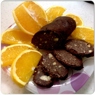 Фотография рецепта Шоколадная колбаса с нотками апельсина автор Marina Limantseva