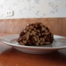 Фотография рецепта Шоколадная колбаска с печеньем и арахисом автор Дарина Братусова