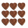 Фотография рецепта Шоколадные бисквитные сердца автор Masha Potashova