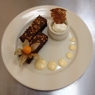 Фотография рецепта Шоколадный черемуховый пирог с ванильным мороженным автор ЭкспедицияСеверная кухня Стасюк