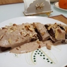 Фотография рецепта Шоколадный овсяный кекс с творожнобанановым кремом автор Жанна КуликоваКлючник