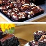 Фотография рецепта Шоколадный пирог Брауни из цукини автор Yana Semour