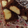 Фотография рецепта Шоколадный пирог с творожнококосовыми шариками автор Алена